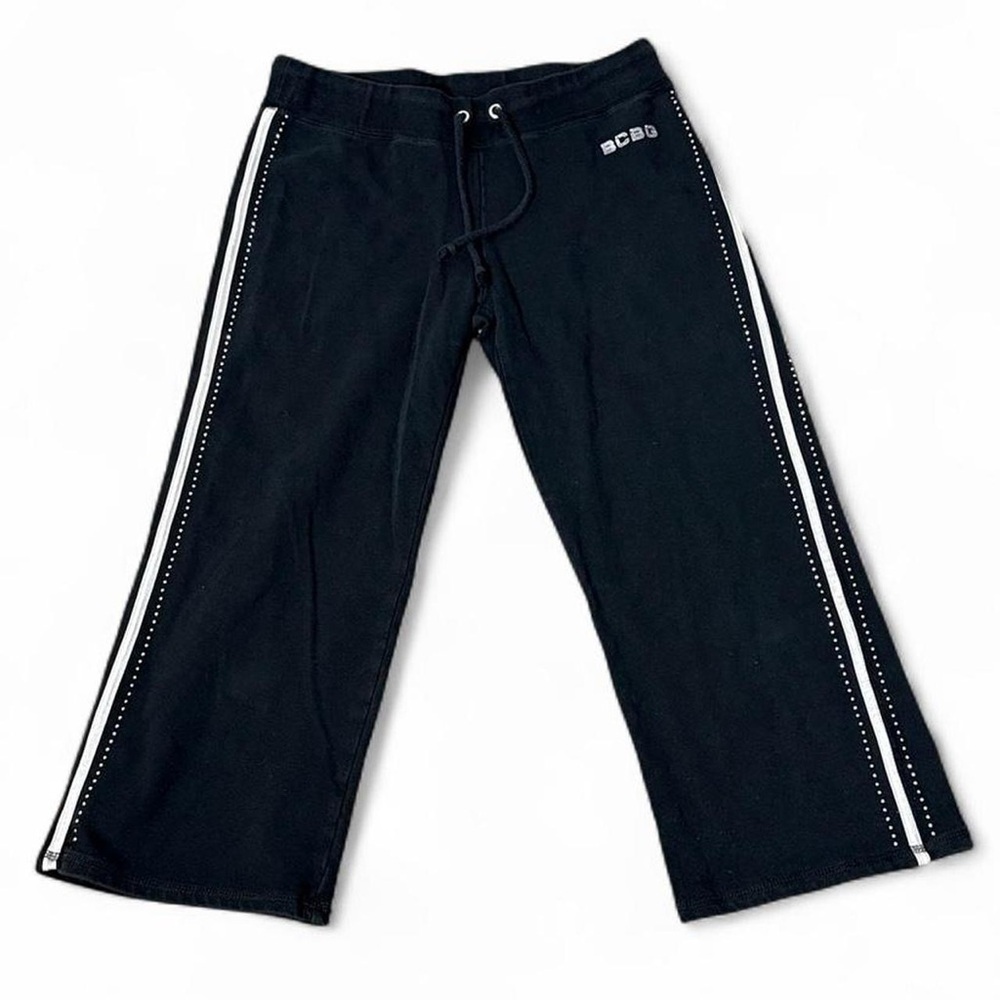 BCBC Cropped Bling Sweatpants